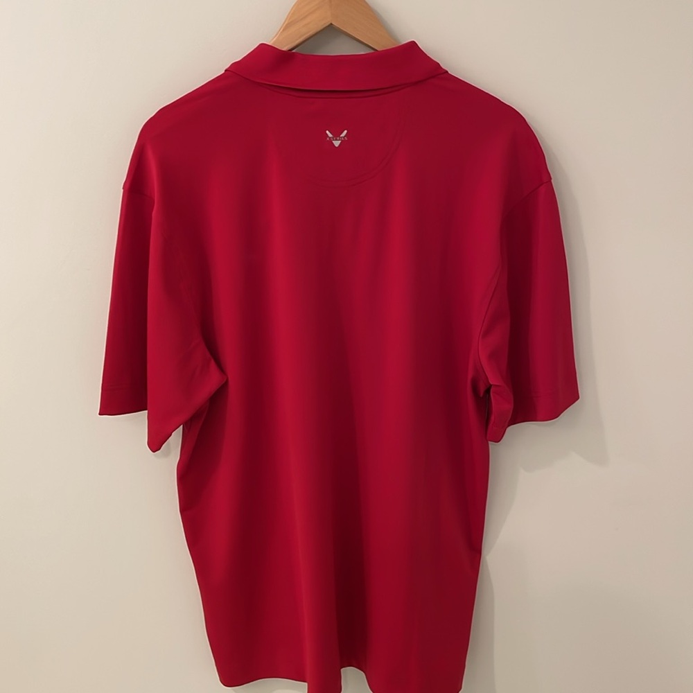 Calloway Men's Red Polo Shirt - Picture 5 of 8